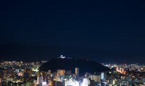 松山総合公園　夜景